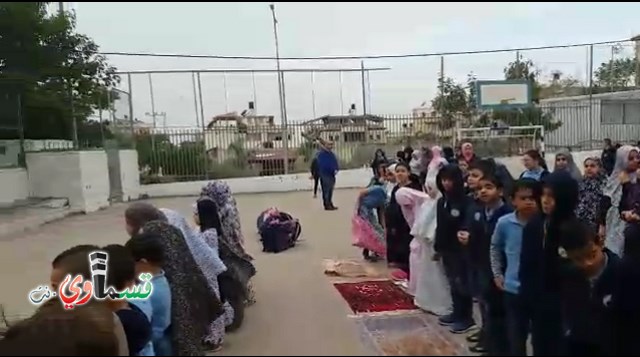 فيديو: طلاب مدرسة جنة ابن رشد يؤدون صلاة الاستسقاء في ساحة المدرسة بعد انحباس الامطار 